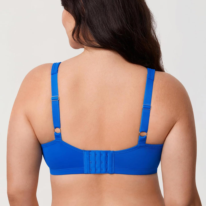 DELIMIRA Damen Minimizer BH mit Bügel Grosse Brüste Starker Halt Seamless Tshirt BHS Soft 70B Funkel