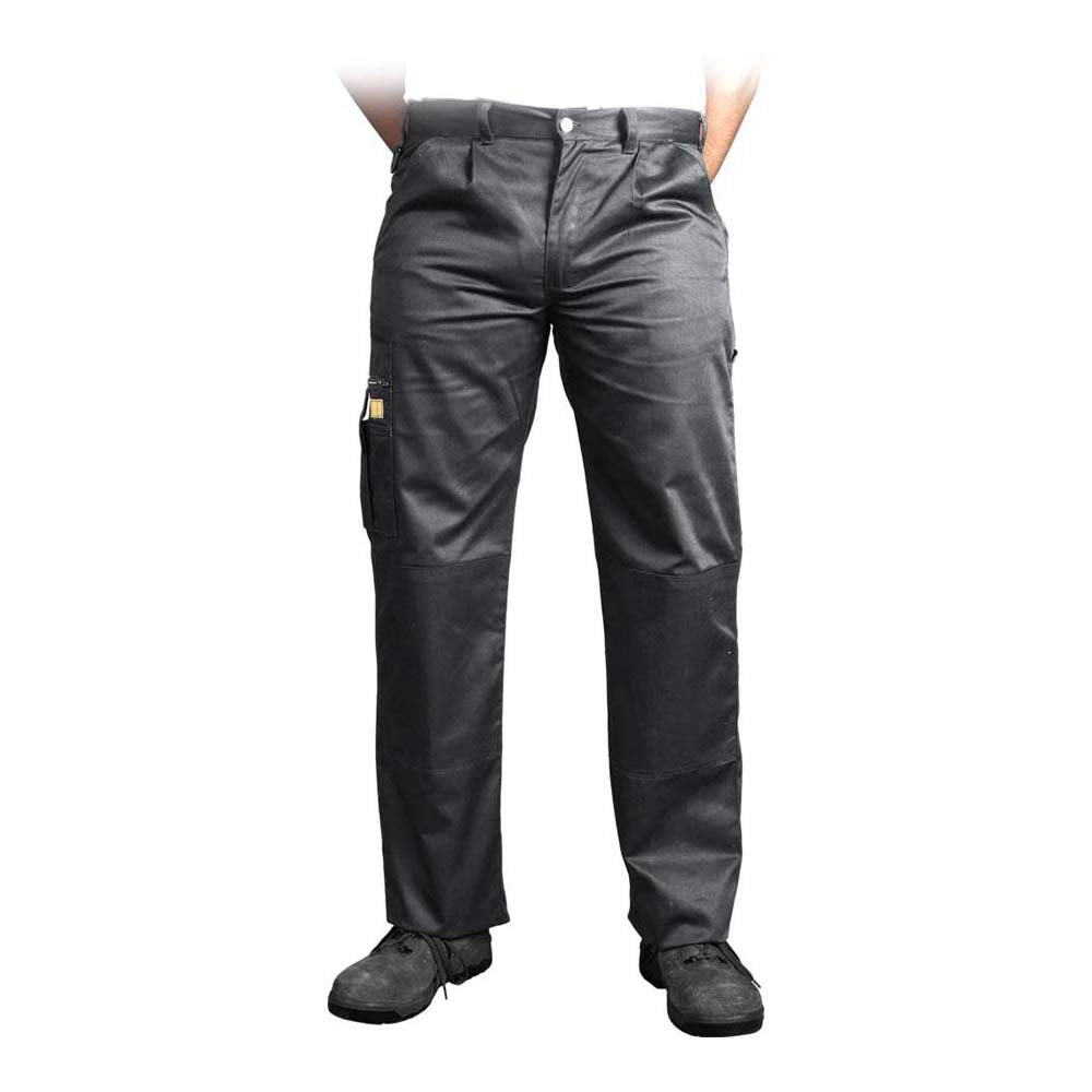Leber&Hollman LH-Vobster_S50 Bivico Schutzhose, Grau/Stahlblau, 50 Grösse