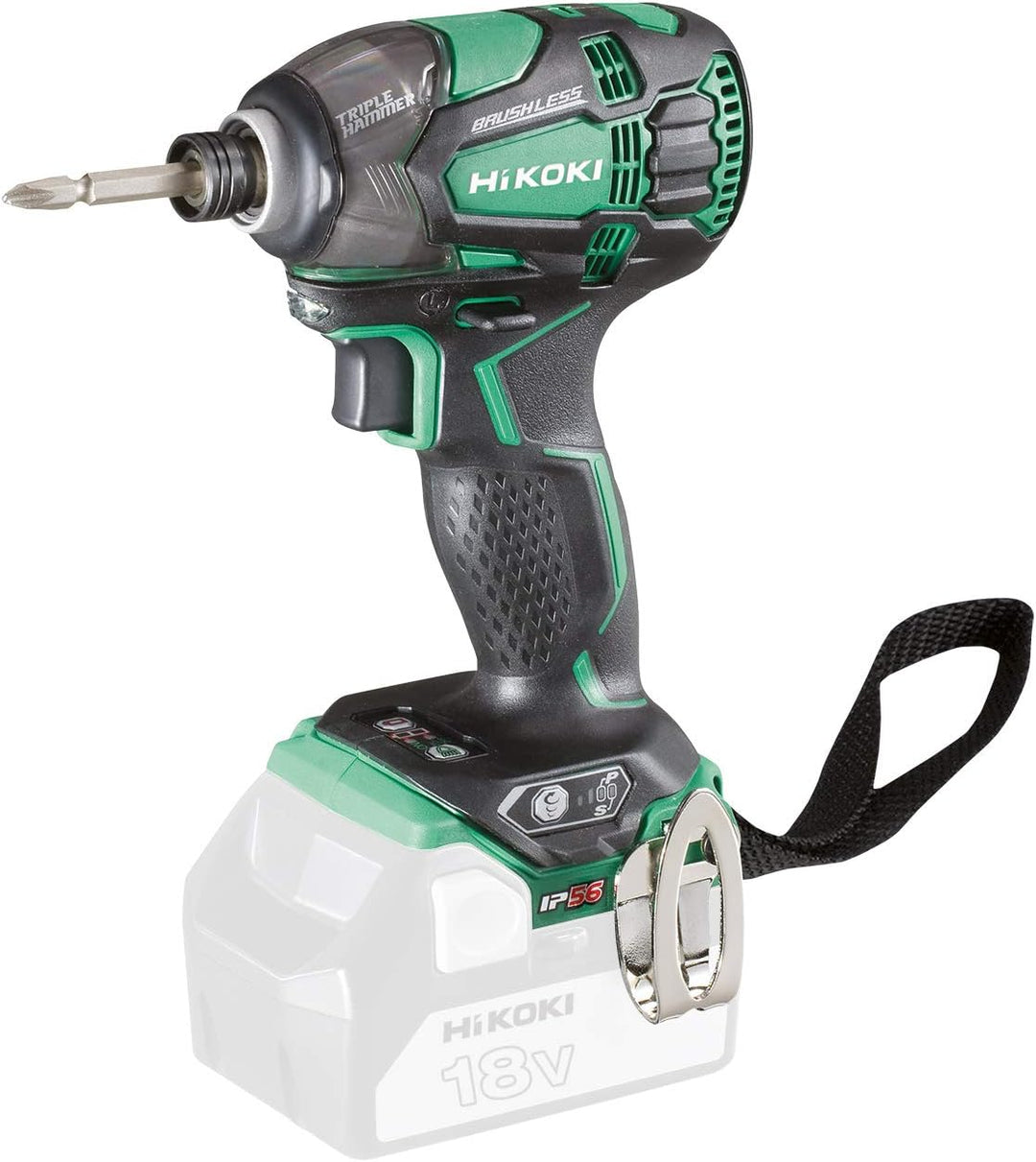 HIKOKI, Akku-Schlagschrauber, WH18DBDL2 (Basic), (18V) Version nur Korpus der