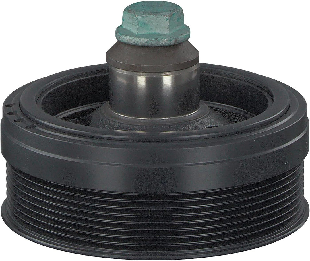 febi bilstein 33653 Riemenscheibe (entkoppelt) für Kurbelwelle, mit Schraube und Scheibe , 1 Stück
