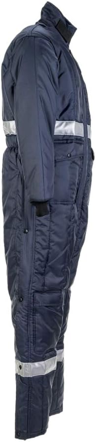 Grösse XXXL Herren Planam Kühl-/Gefrierhaus Kühlhaus Overall marine Innenfutter rot Modell 5124 Mari