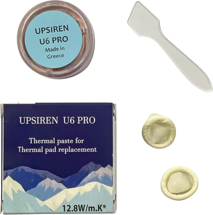Original UPSIREN U6 PRO 50 g Thermospachtel für VGA-GPU-IC-Prozessor, schnelle Kühlung, Wärmeleitpad