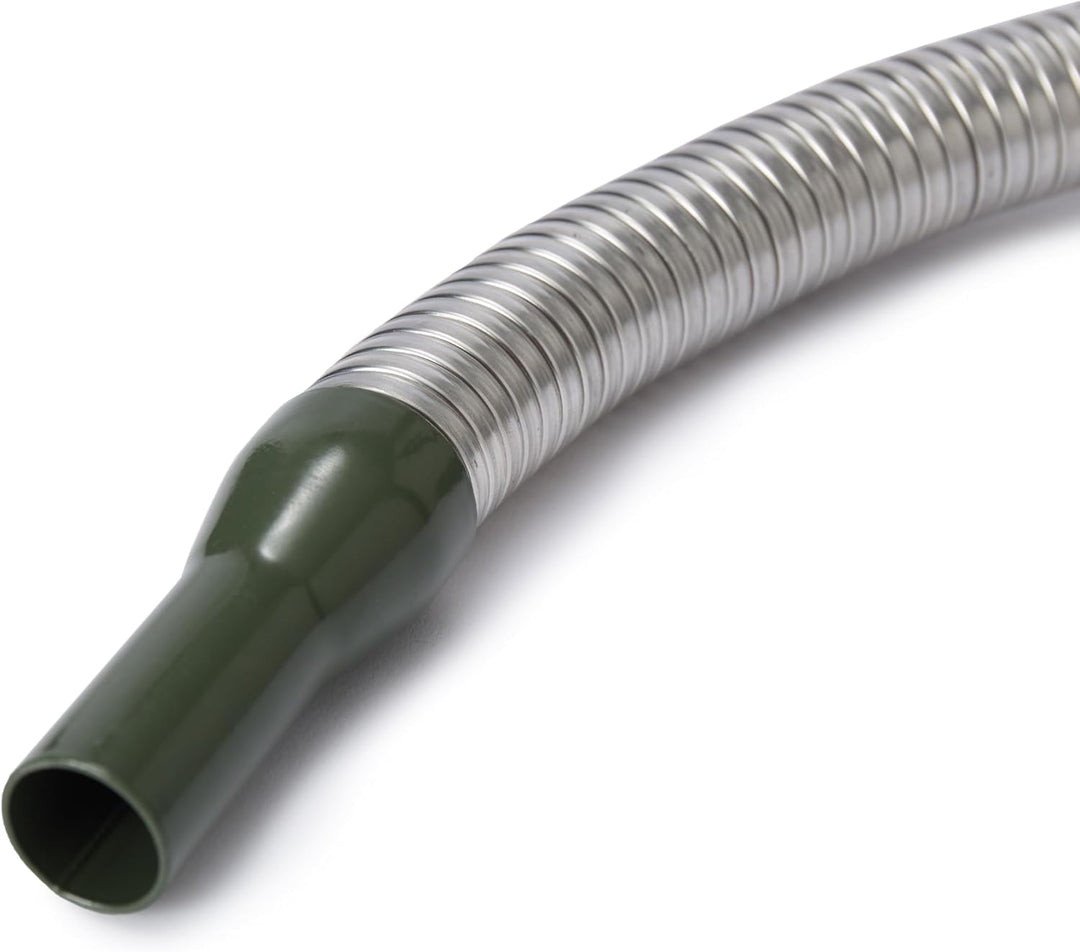 Oxid7® Ausgiesser flexibel für Metall Benzinkanister 5,10 oder 20 Liter | Olivgrün, 20mm Ausgiesser