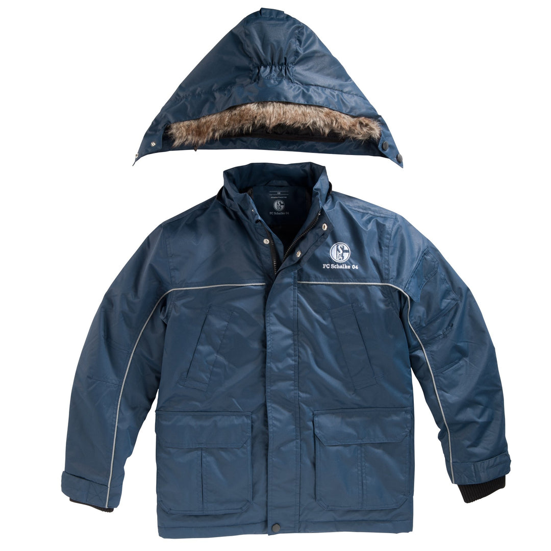 FC Schalke 04 Parka Kids, marine 152 Marine, 152 Marine