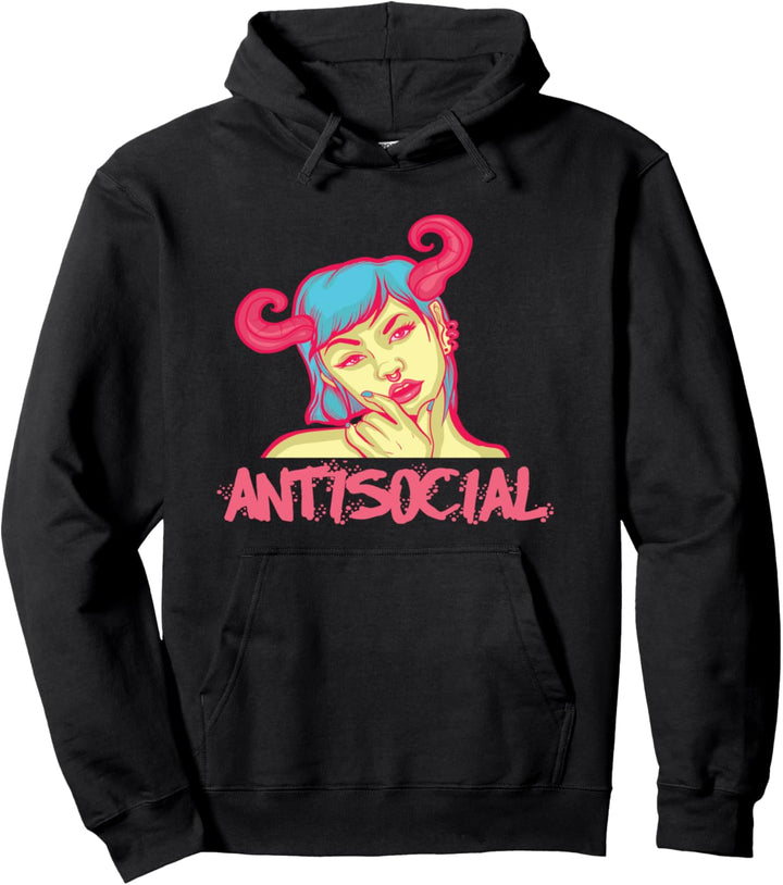 Punkrock Goth Punkrocker Grunge Pullover Hoodie