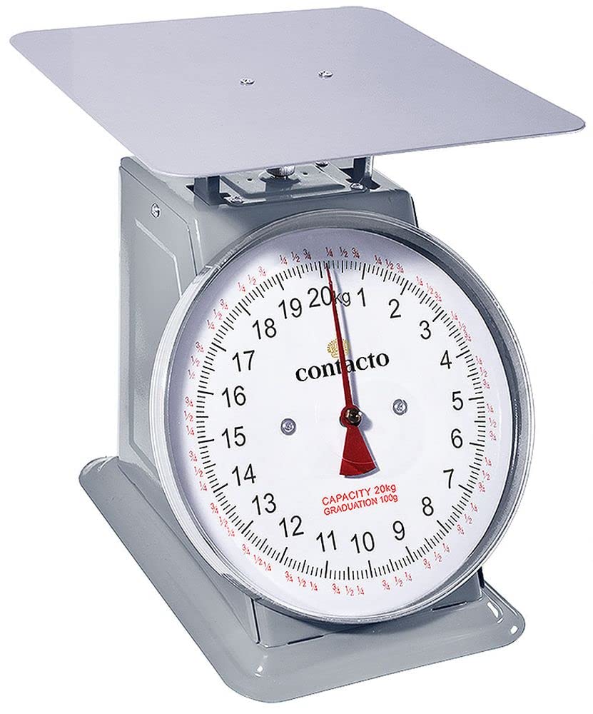 Contacto Edelstahl Küchenwaage bis 20 kg