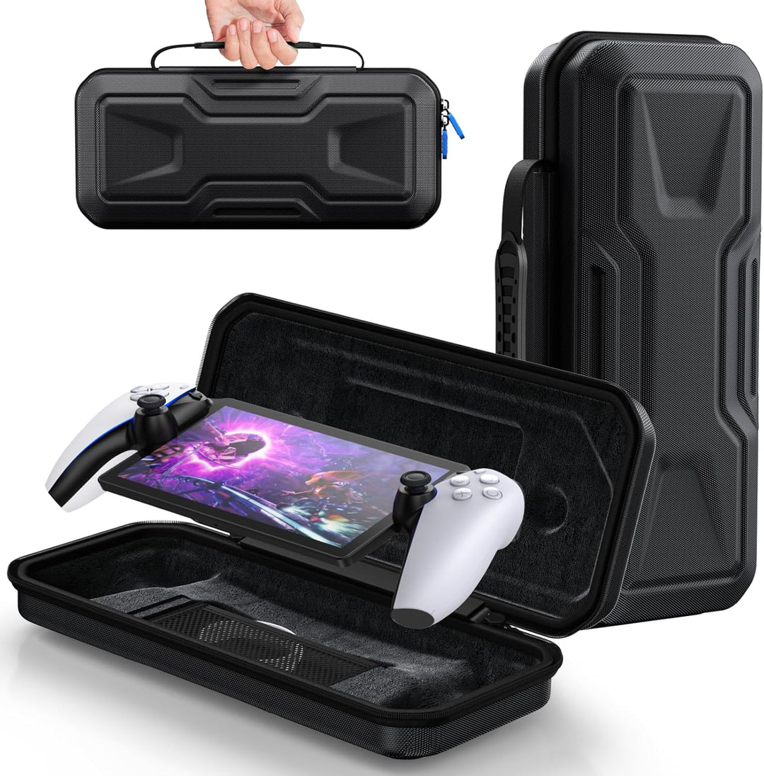 FYOUNG Handheld Case für Playstation Portal Remote Player Konsole, Harter Tragbarer Hülle für Reise