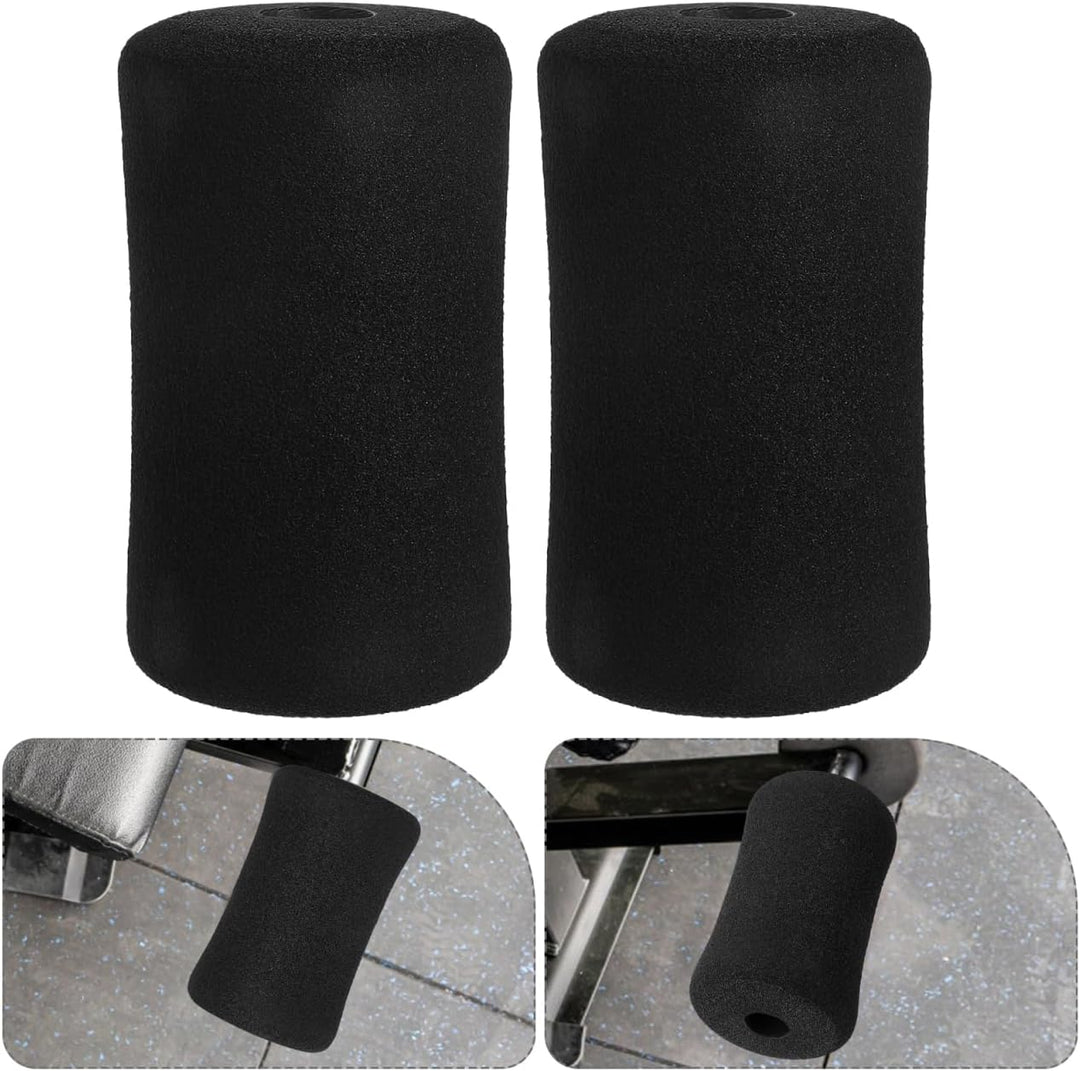 HANABASS 4 Stück Fuss Schaumstoff Pads, Schwammbezug für Fitnessgeräte Für Multifunktions Hantelbank
