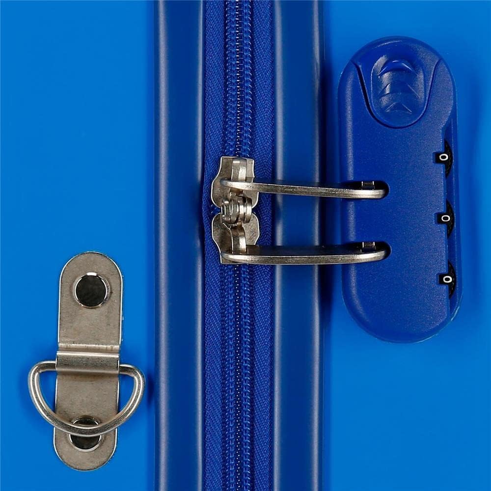 Disney Mickey Colour Mayhem Kinderkoffer, Blau, 50 x 38 x 20 cm, Hartplastik, seitlich, 34 l, 1,8 kg