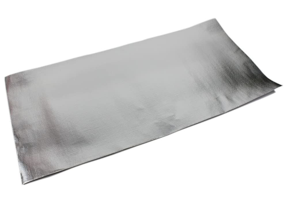 Hitzeschutzmatte 50cm x 100cm Hitzeabweisend selbstklebend Krümmer Auspuff Auto 1016123