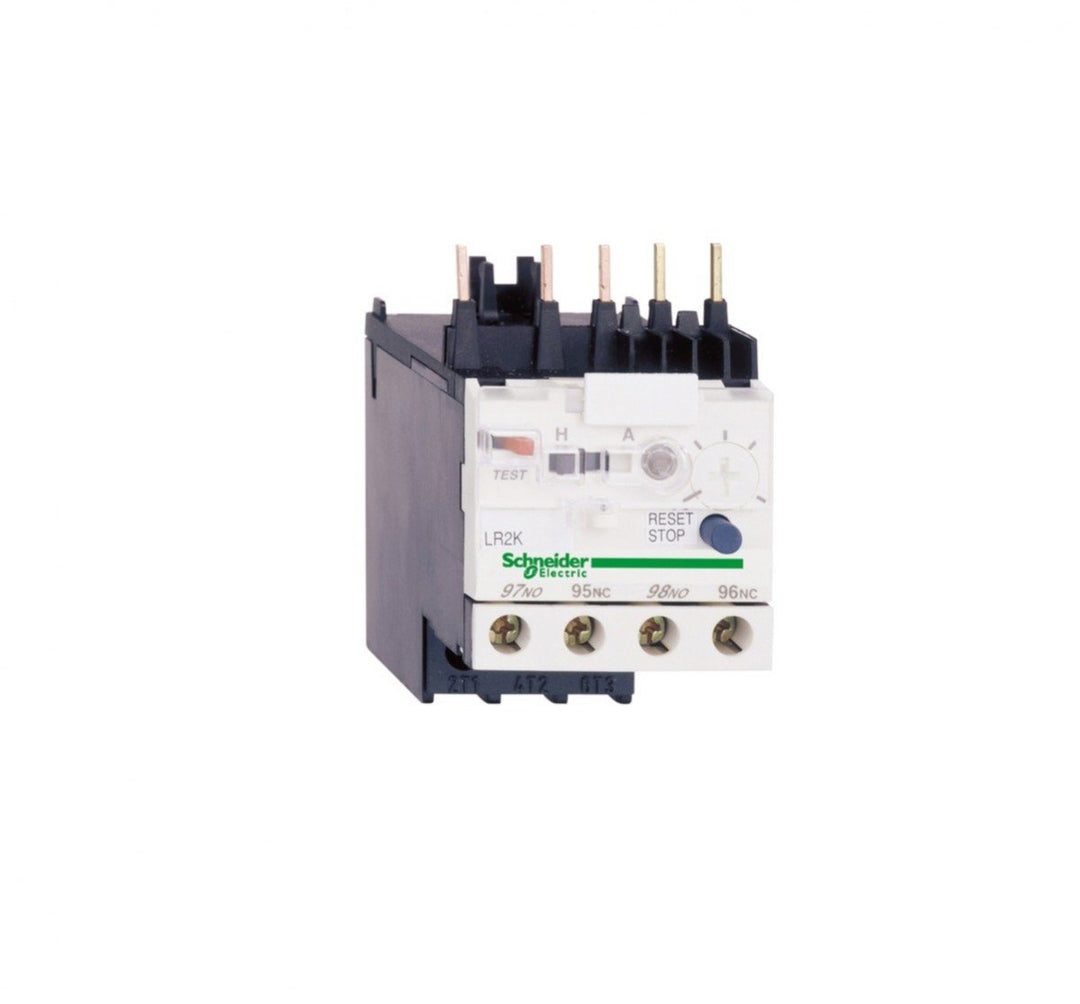 Schneider Electric LR2K0312 Motorschutzrelais, 3,7-5,5A, 1S+1Ö, Klasse 10A 3.7-5.5A, 3.7-5.5A