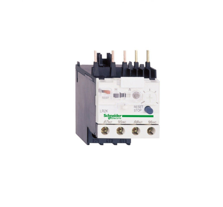 Schneider Electric LR2K0312 Motorschutzrelais, 3,7-5,5A, 1S+1Ö, Klasse 10A 3.7-5.5A, 3.7-5.5A