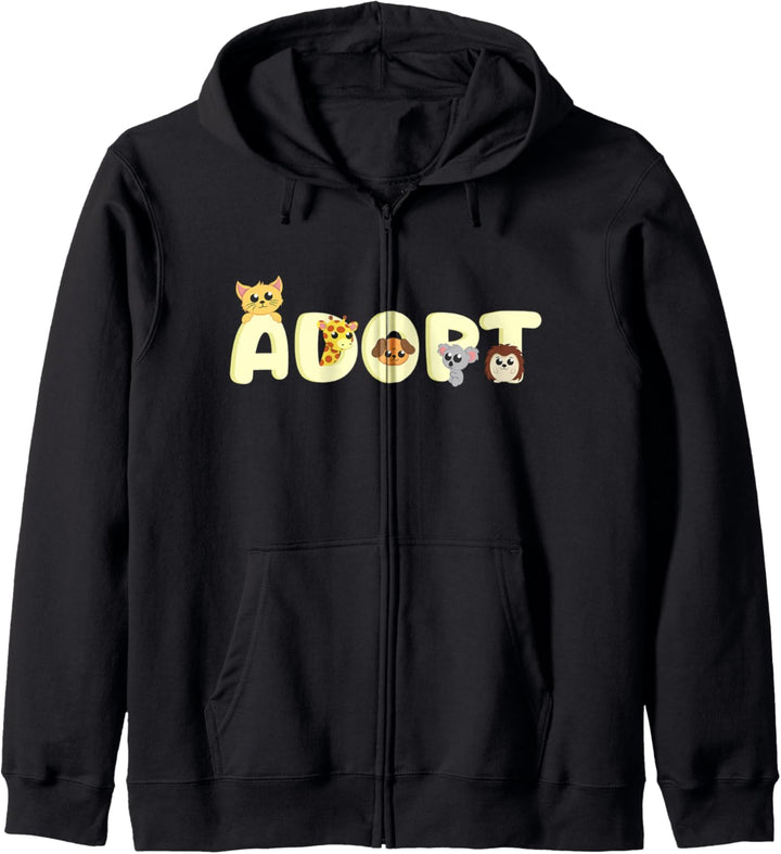 Rescue adoptieren Love Tierfreunde Leben | Kapuzenjacke