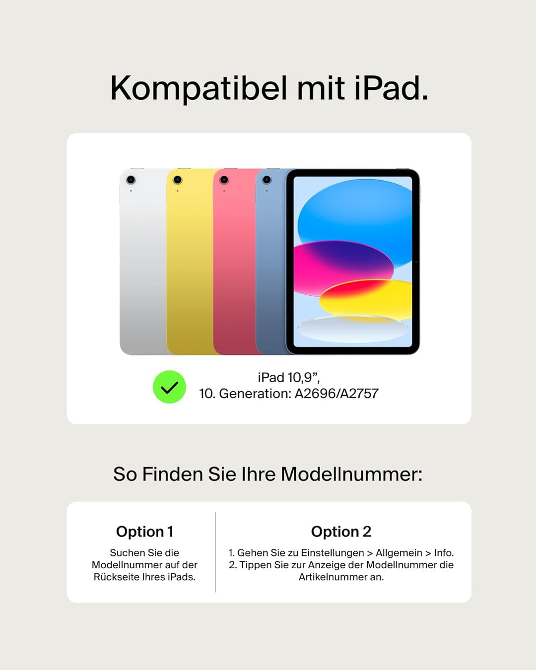 Belkin Pro Tastatur m. Hülle BBZ002de-v3 iPad 10.9" (10th Generation), iPad 10.9" (10th Generation)