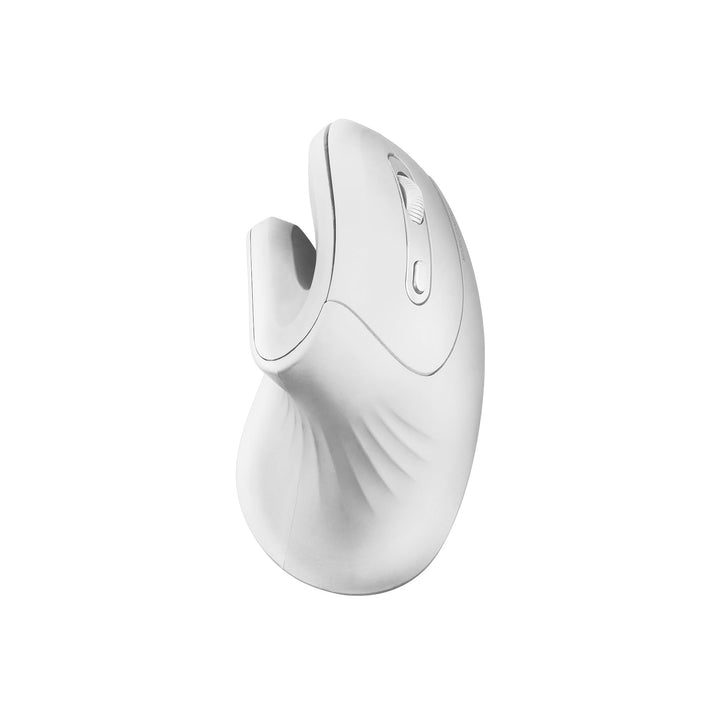 Mars Gaming MMW-ERGOPRO Weiss, Ergonomische Vertikale Kabellose Maus, Gefaltetes Design, Optischer S