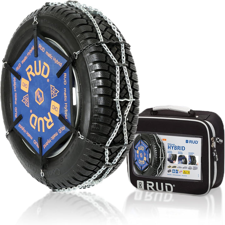 RUD Schneeketten RUDmatic HYBRID, Gr. H108, 1 Paar [Art. 4717320], H108