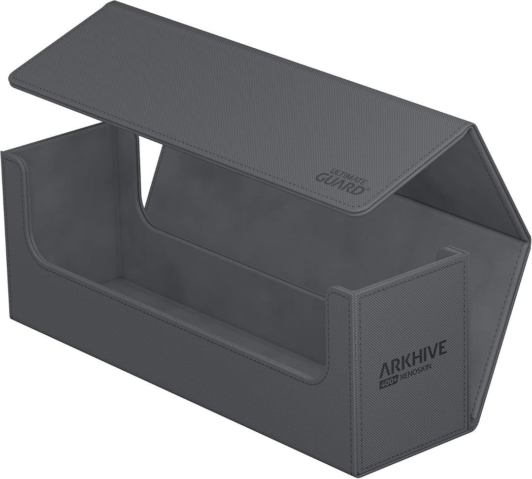 Ultimate Guard Arkhive 400+ XenoSkin Monocolor Kartenbox, Arkhive Monocolor 400+:Grau, Grau