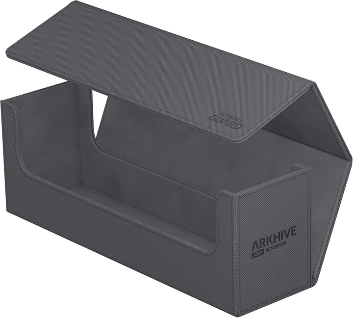Ultimate Guard Arkhive 400+ XenoSkin Monocolor Kartenbox, Arkhive Monocolor 400+:Grau, Grau