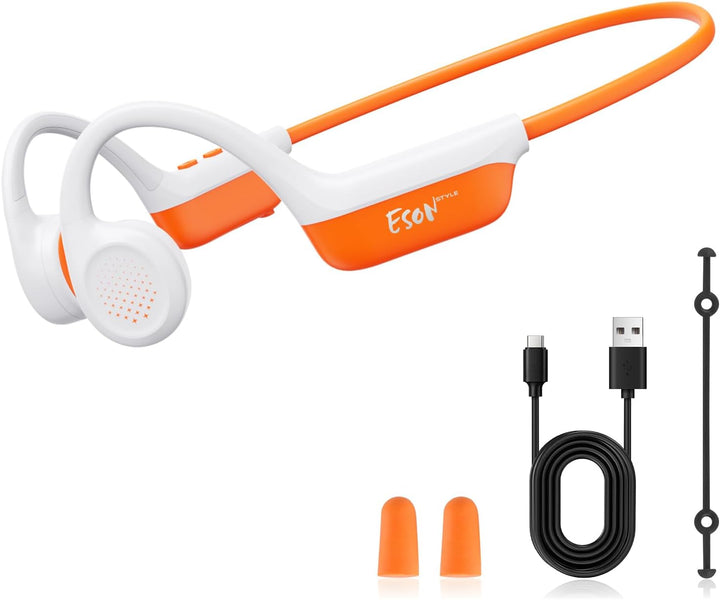 esonstyle Knochenschall Kopfhörer Bluetooth 6.0, IPX7 wasserdichte | Bone Conduction Headphones mit