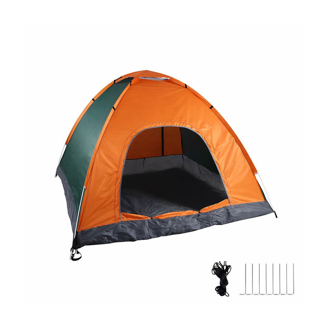 Relaxdays Pop Up Zelt Strand, Wurfzelt, 2-3 Personen, kleines Packmass, UV Schutz 50+, HBT 135 x 200