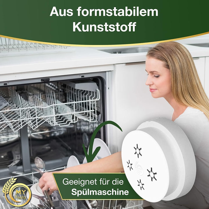 MY PASTA Zucca 2 Zubehör Für Pastamaker Pasta Disc Kompatibel Mit Philips Pasta Maker Avance Matrize