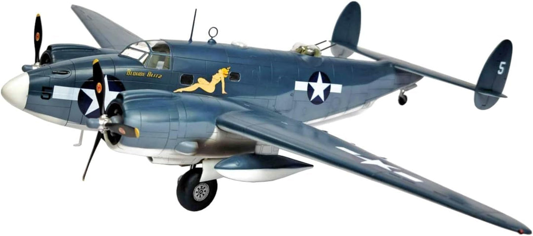 Academy 12347 1/48 US Navy PV-1 Ventura Salomon Islands Battlefield Kunststoffmodell, geformte Farbe