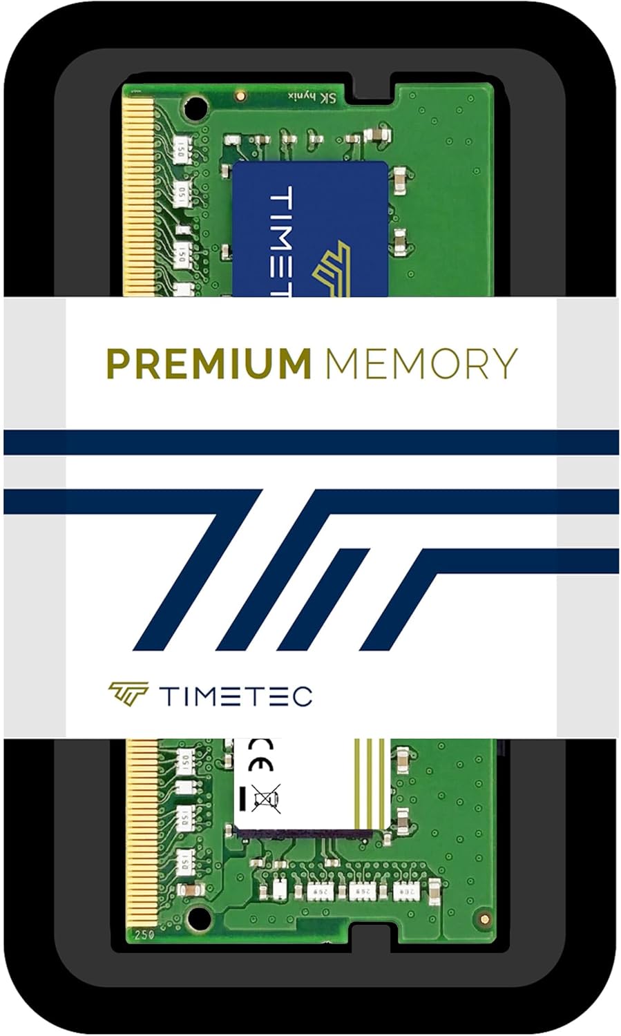 Timetec 8GB DDR4 2400MHz (DDR4-2400) PC4-19200 (PC4-2400T) Non-ECC Unbuffered 1.2V CL17 1Rx8 Single