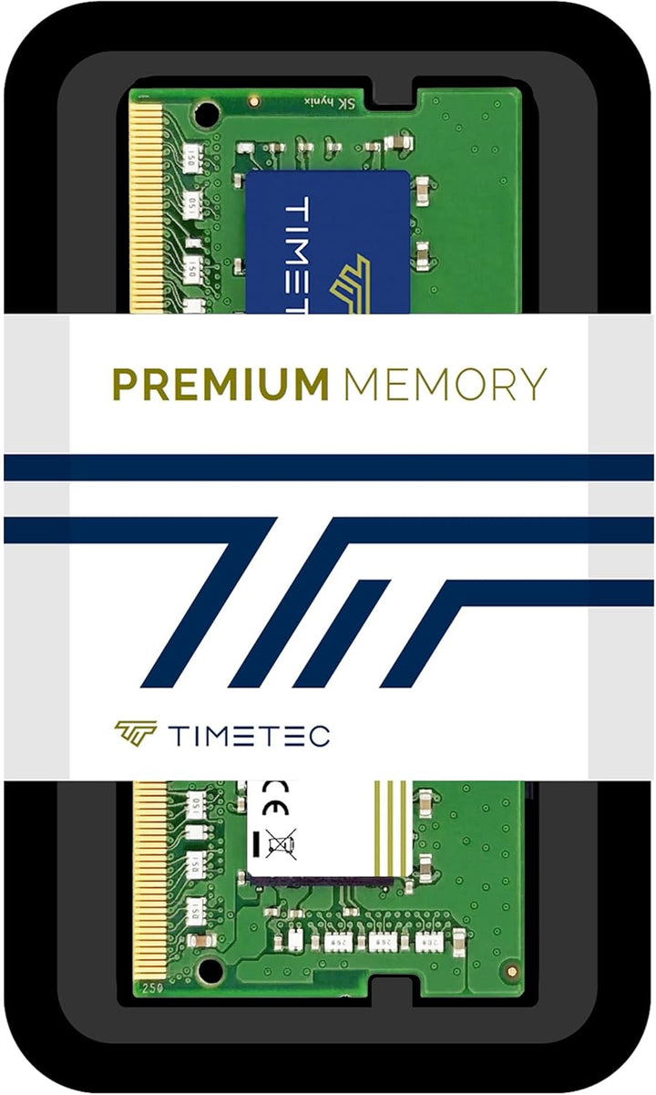 Timetec 8GB DDR4 2400MHz (DDR4-2400) PC4-19200 (PC4-2400T) Non-ECC Unbuffered 1.2V CL17 1Rx8 Single