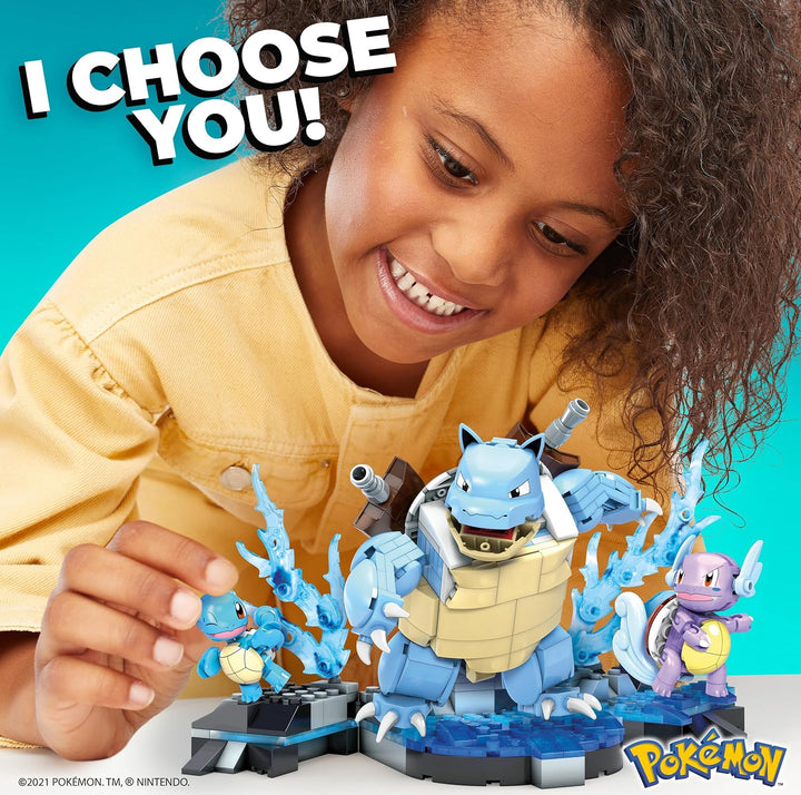 MEGA HDH93 - Mega Construx Pokémon Entwicklungs Set Baukasten, Bauspielzeug für Kinder, tolles Spiel