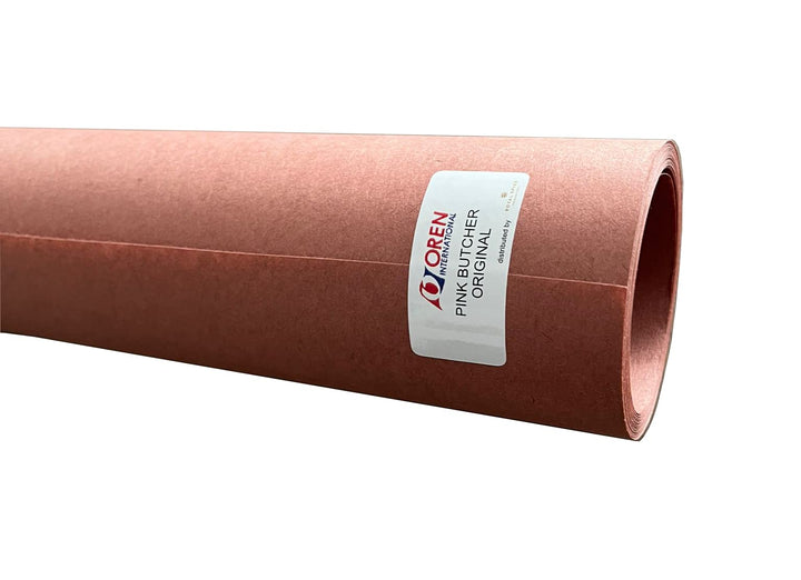 Oren Pink Butcher Paper BBQ Kraftpapier - 20m x 61cm - Das ORIGINAL Butcher Papier aus USA für perfe