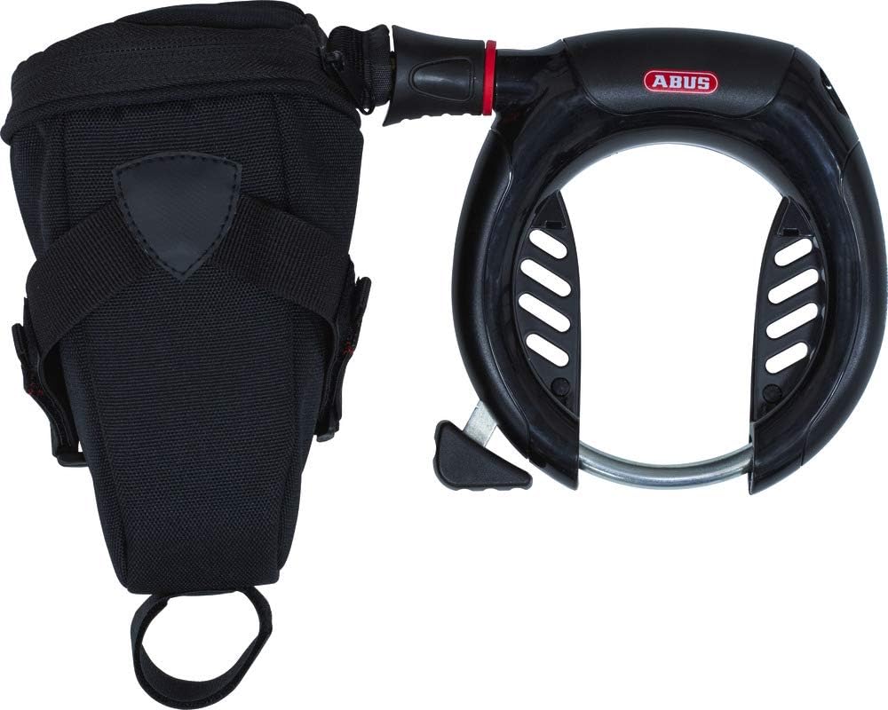 ABUS Rahmenschloss Pro Shield XPlus 5955 + Einsteckkette 6KS + Schlosstasche - Fahrradschloss mit XP