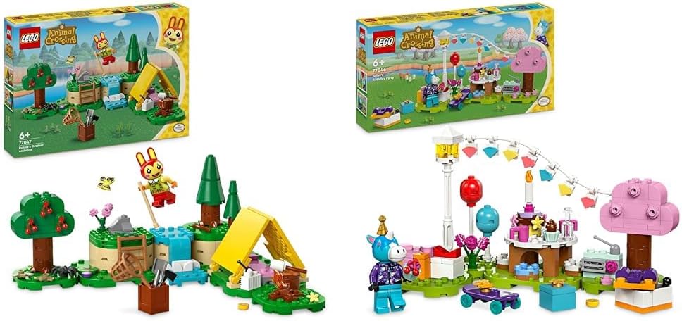 LEGO Animal Crossing Mimmis Outdoor-Spass, kreatives Spielzeug für Kinder & Animal Crossing Jimmys G
