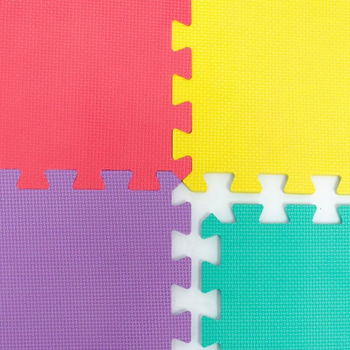 LittleTom Spielmatte Baby Puzzlematte ab Null - 30 x 30 cm Krabbelmatte Bodenmatte Kinder - Puzzle T