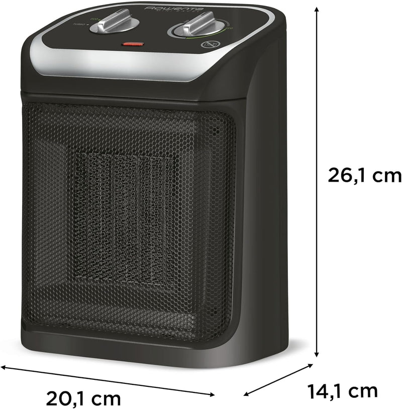 Rowenta SO9261 Mini Excel Heizlüfter | 1000 Watt | Elektro-Heizung | energiesparend | Innenraum | in