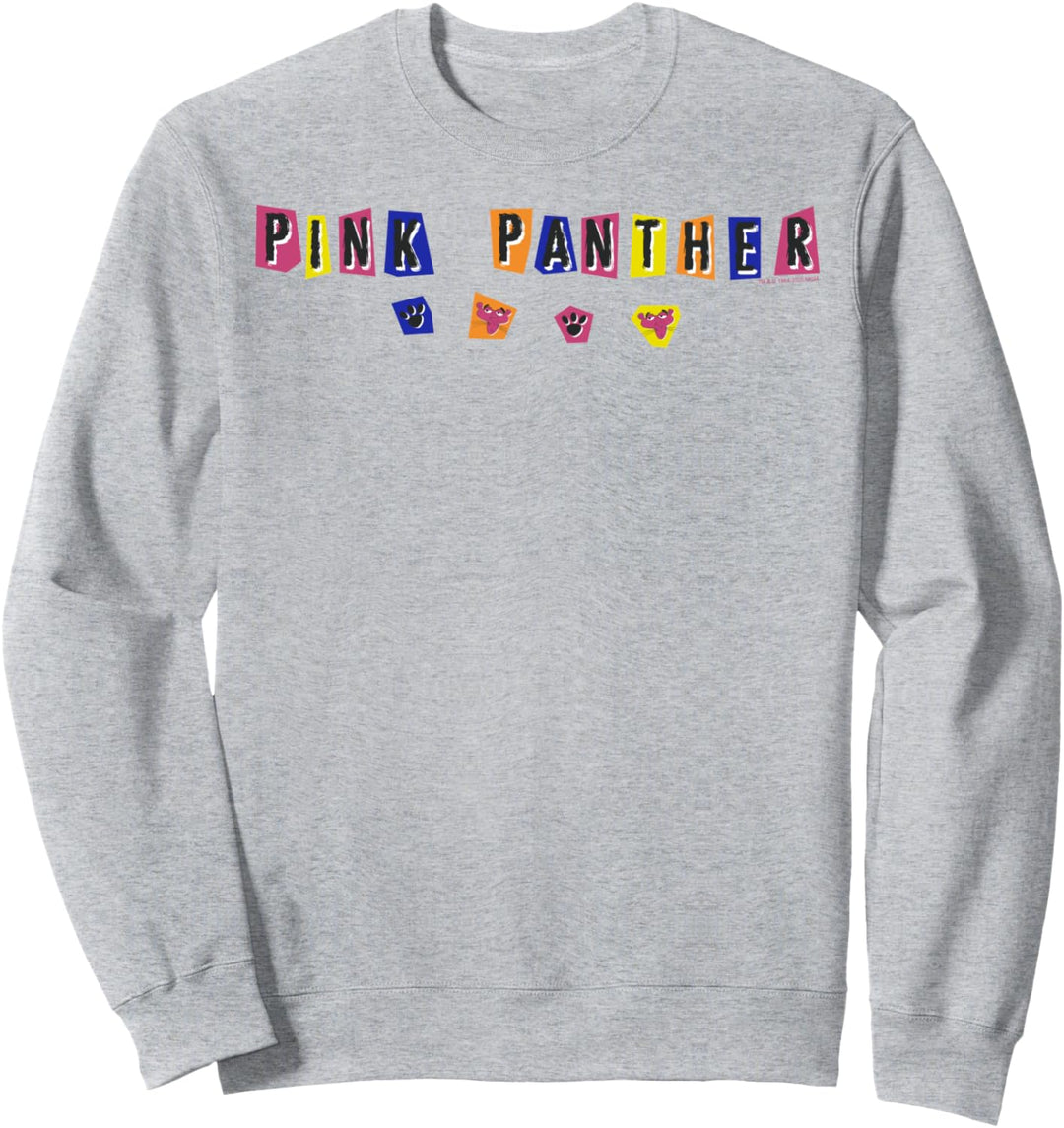 The Pink Panther Retro Text Cut Out Sweatshirt