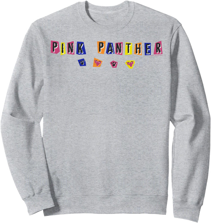 The Pink Panther Retro Text Cut Out Sweatshirt