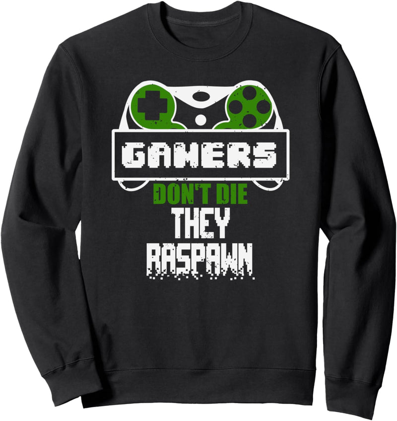 Video Game Controller Gamer Gift Console Computer Sweatshirt