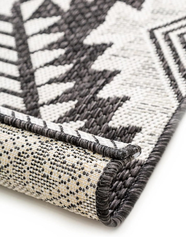 benuta Nest Teppich Cleo - Kunstfaser - Outdoor geeignet - Rechteckig & im Style: Geometrisch, Kelim