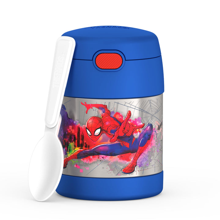 Thermos Funtainer 10 Ounce Food Jar - Spider-Man 10 Ounce Blau, 10 Ounce Blau