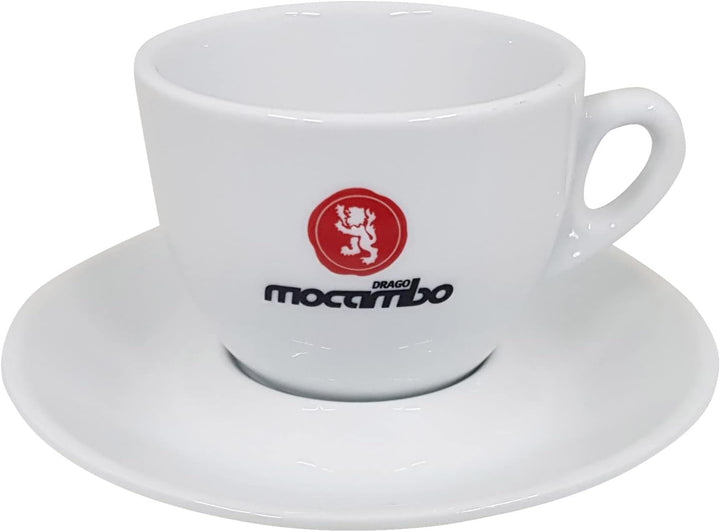 Mocambo Caffe Cappuccinotasse mit Unterteller - 6 Stück