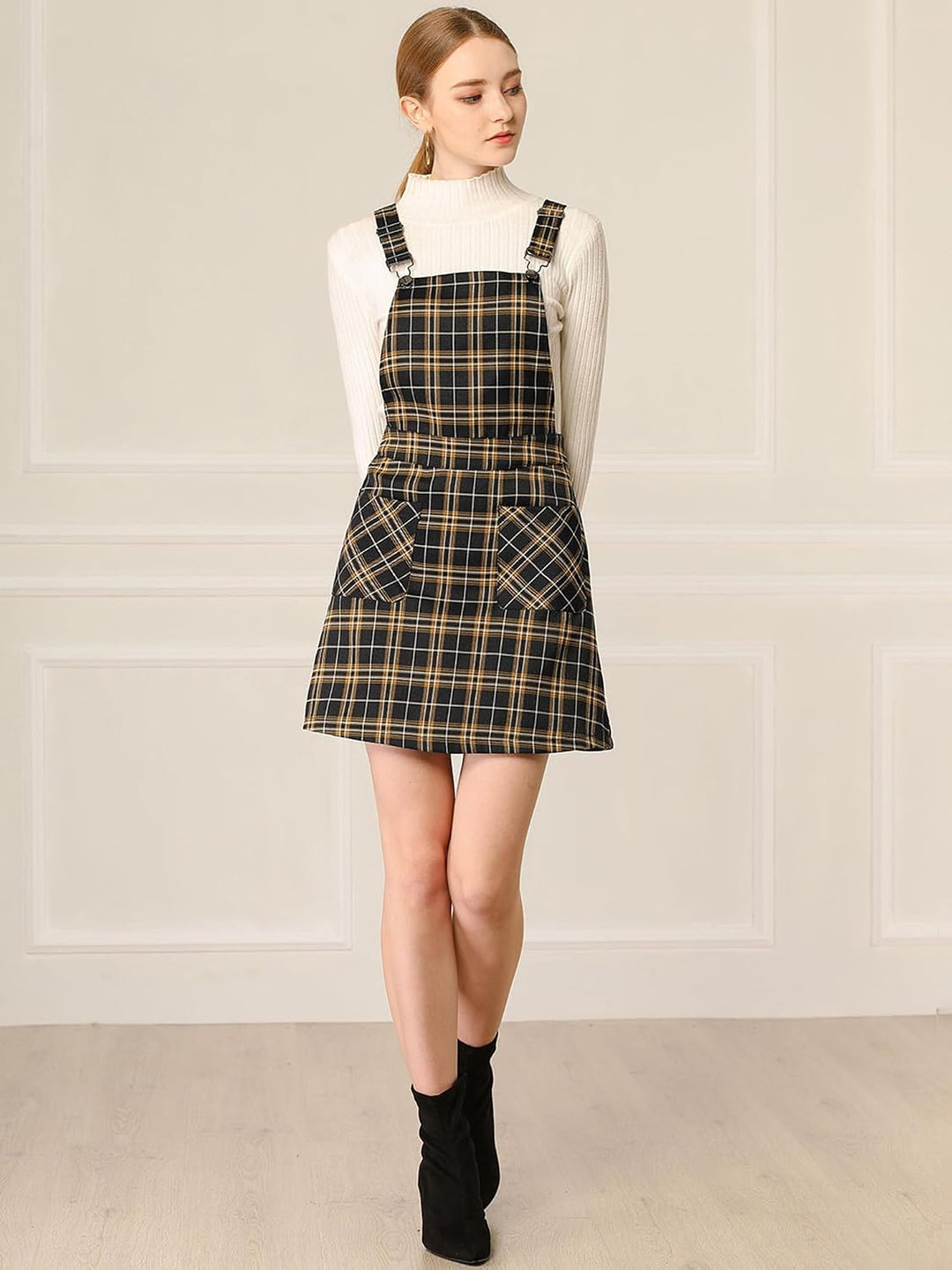 Allegra K Damen Hosenträger Hosenträger XS Schwarzbraun, XS Schwarzbraun
