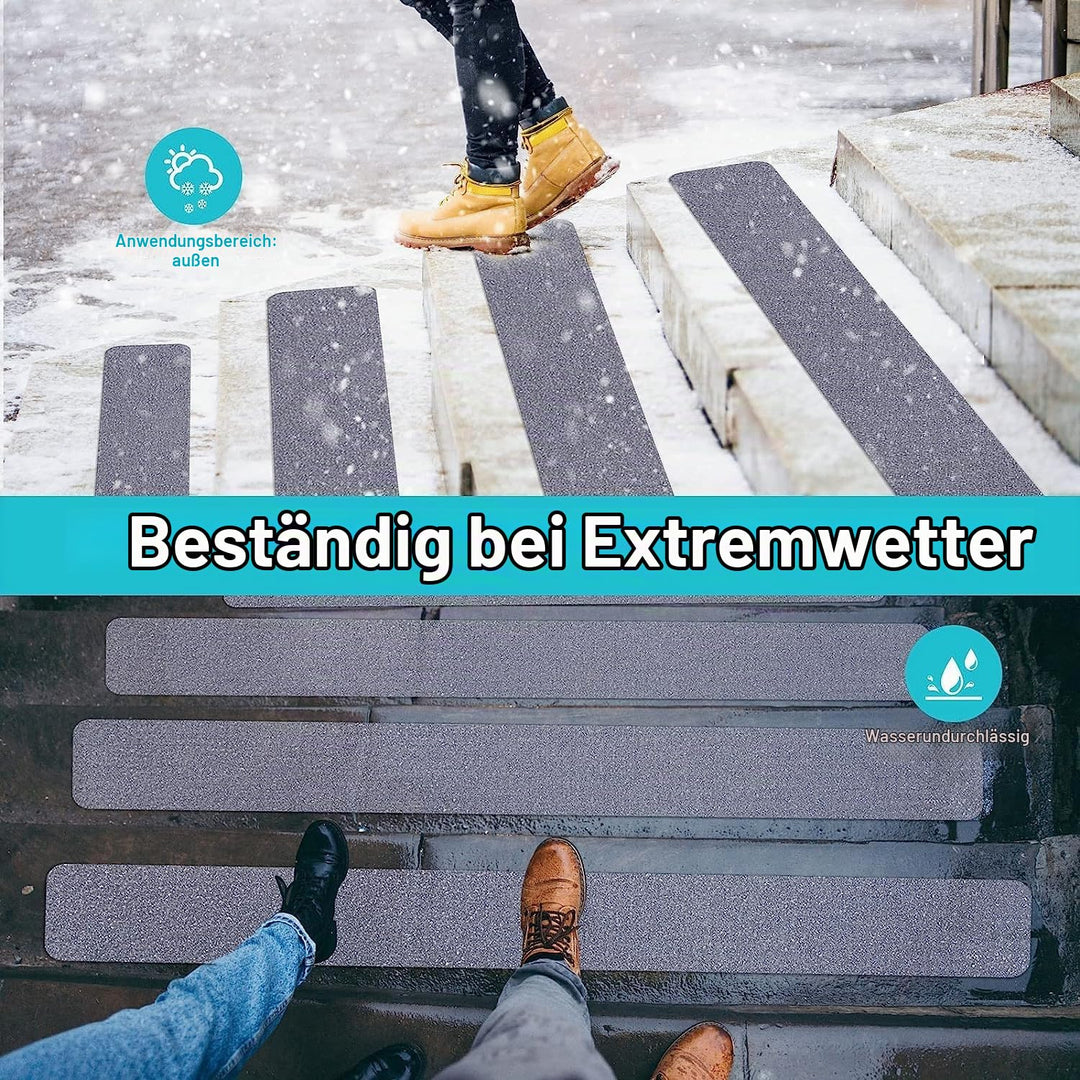 Antirutsch Klebeband, 20cm*10m, Anti-Rutsch-Band Selbstklebend, Rutschfestes Klebeband für Treppen,
