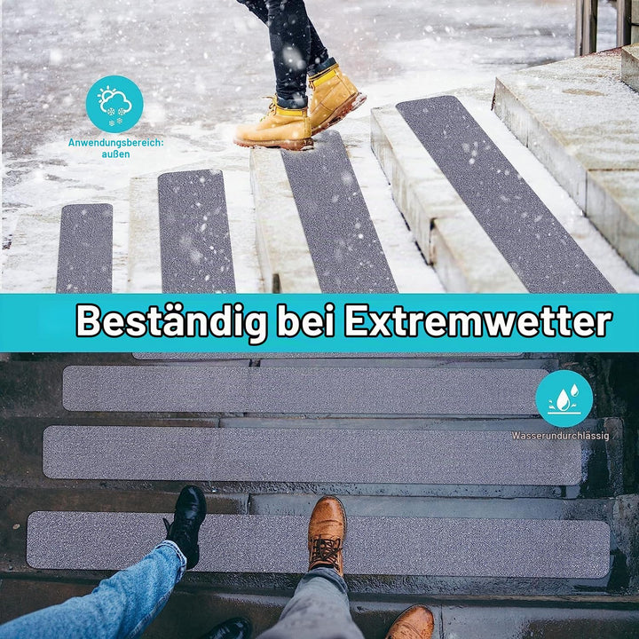 Antirutsch Klebeband, 20cm*10m, Anti-Rutsch-Band Selbstklebend, Rutschfestes Klebeband für Treppen,