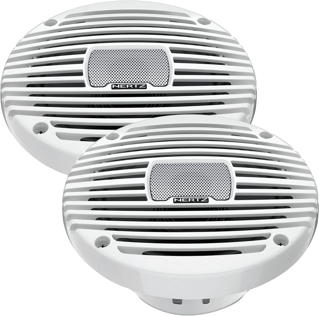 HERTZ HEX Series HEX-65-M-W Marine Koaxial-Set, 16,5 cm, 4 Ohm, Weiss