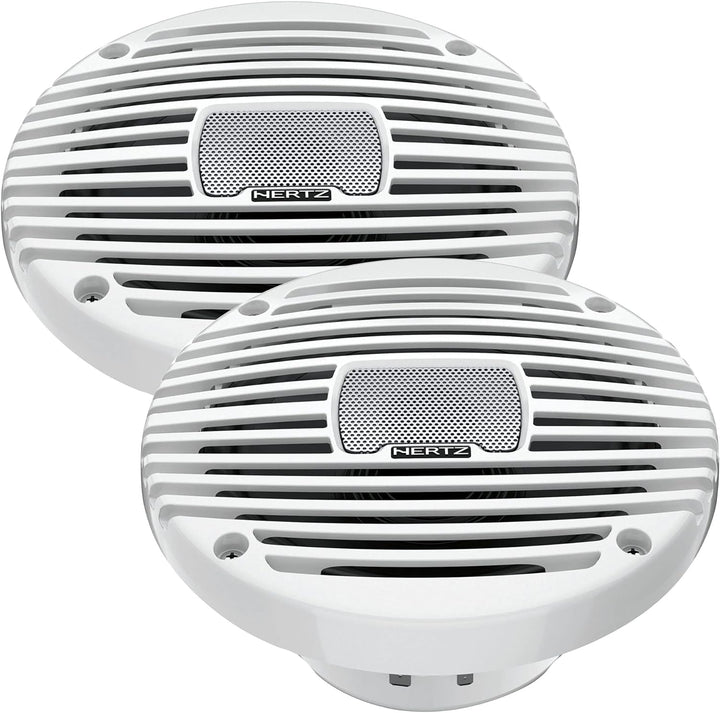 HERTZ HEX Series HEX-65-M-W Marine Koaxial-Set, 16,5 cm, 4 Ohm, Weiss