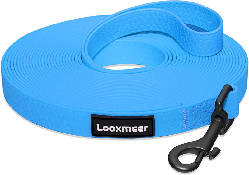 Looxmeer Schleppleine für Hunde, 3m /5m /7m /10m /15m /20m /25m /30m Robuste Trainingsleine mit Aufb