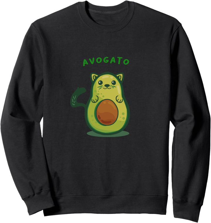 Avogato - Kreuzung zwischen einer Avocado und einem Kätzchen Sweatshirt