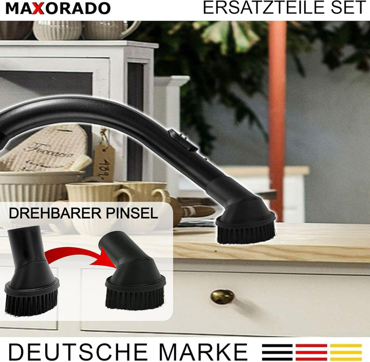 Bodendüse + Rohr + Griff + Schlauch kompatibel mit Miele S8340 S8320 S8310 S8350 S8360 S8370 S8380 S