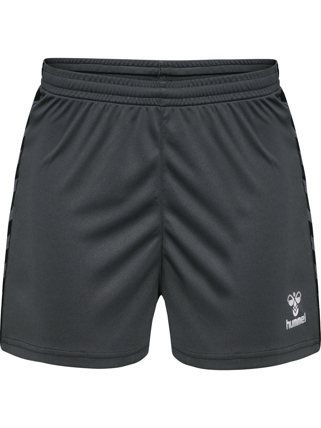 hummel Damen Shorts Hmlauthentic Pl Shorts Woman XXL Asphalt, XXL Asphalt