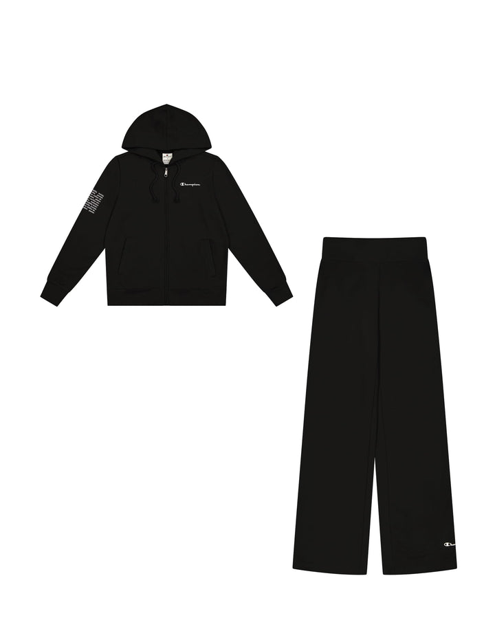 Champion Damen Legacy Outdoor Coated Nylon Hooded Jacke XS Schwarz (KK001), XS Schwarz (KK001)